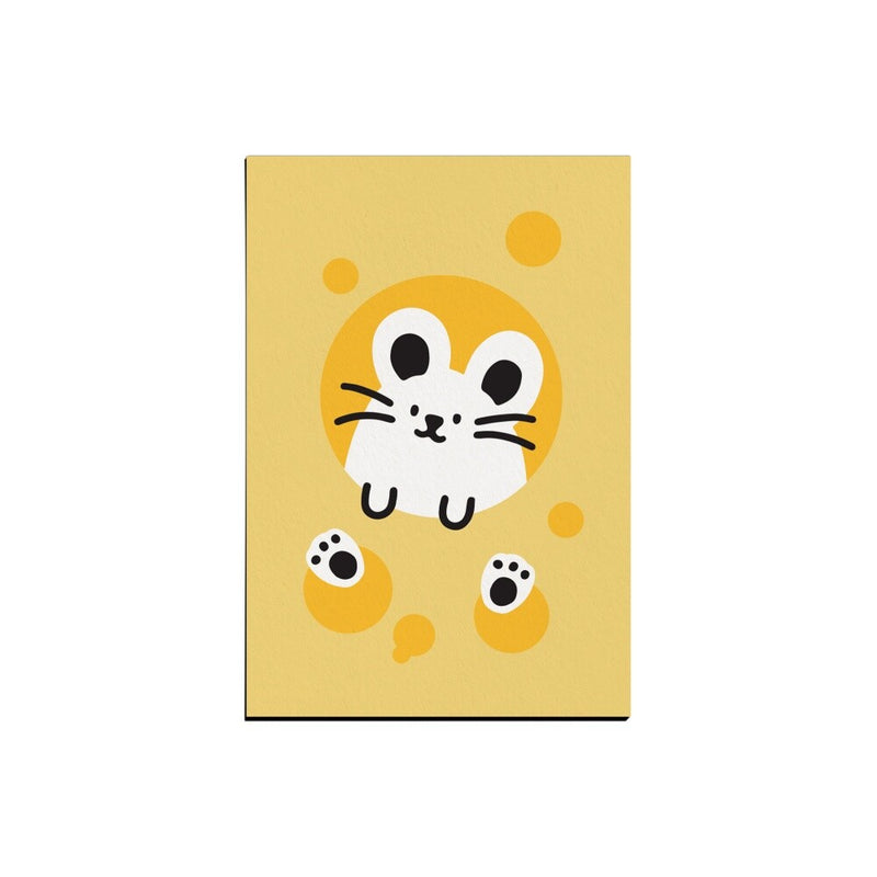 CHEESE MOUSE POST CARD (6538756456566)