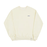 ダブルスマイル刺繡ロゴスウェットシャツ / Double Smile Embroidered Logo Sweatshirt