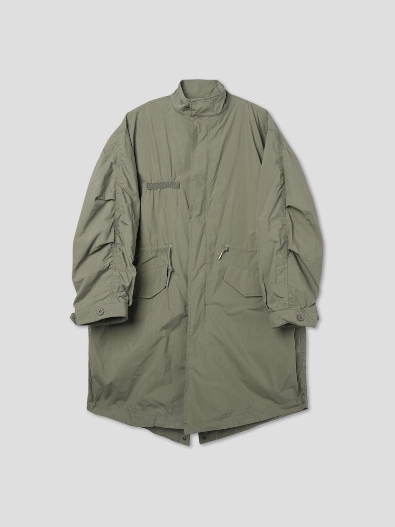 Standard long bomber jacket 3color