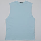 ダイバカッティングスリーブレスTシャツ / ASCLO Diva Cutting Sleeveless T Shirt (4color)