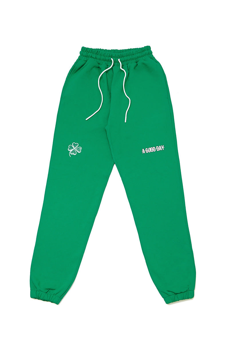 FLOVER TRANING PANTS (GREEN) (6555032027254)