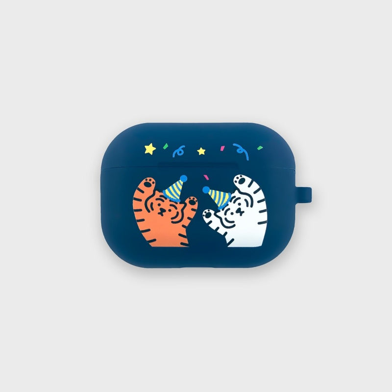 PARTY TIGER AIRPODS PRO CASE (6538473472118)
